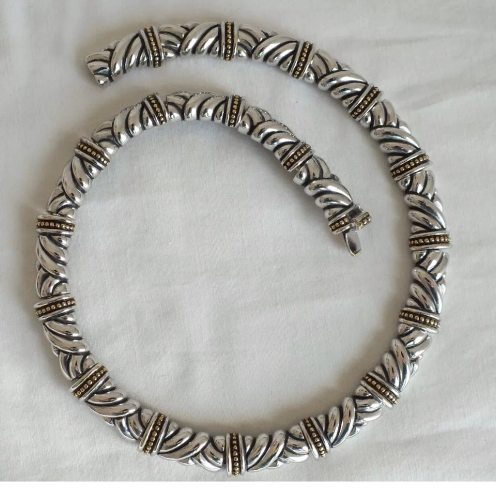 Vintage silver choker